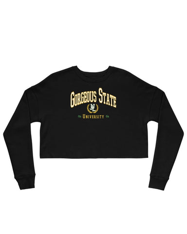 Gorgeous State University Crop Sweatshirt