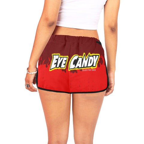 Eye Candy cinnamon (Hot tamale) shorts