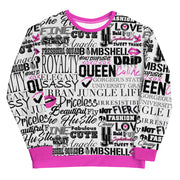 Her PINK Graffiti Sweatshirt