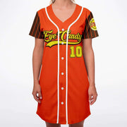Eye Candy peanut butter jersey dress